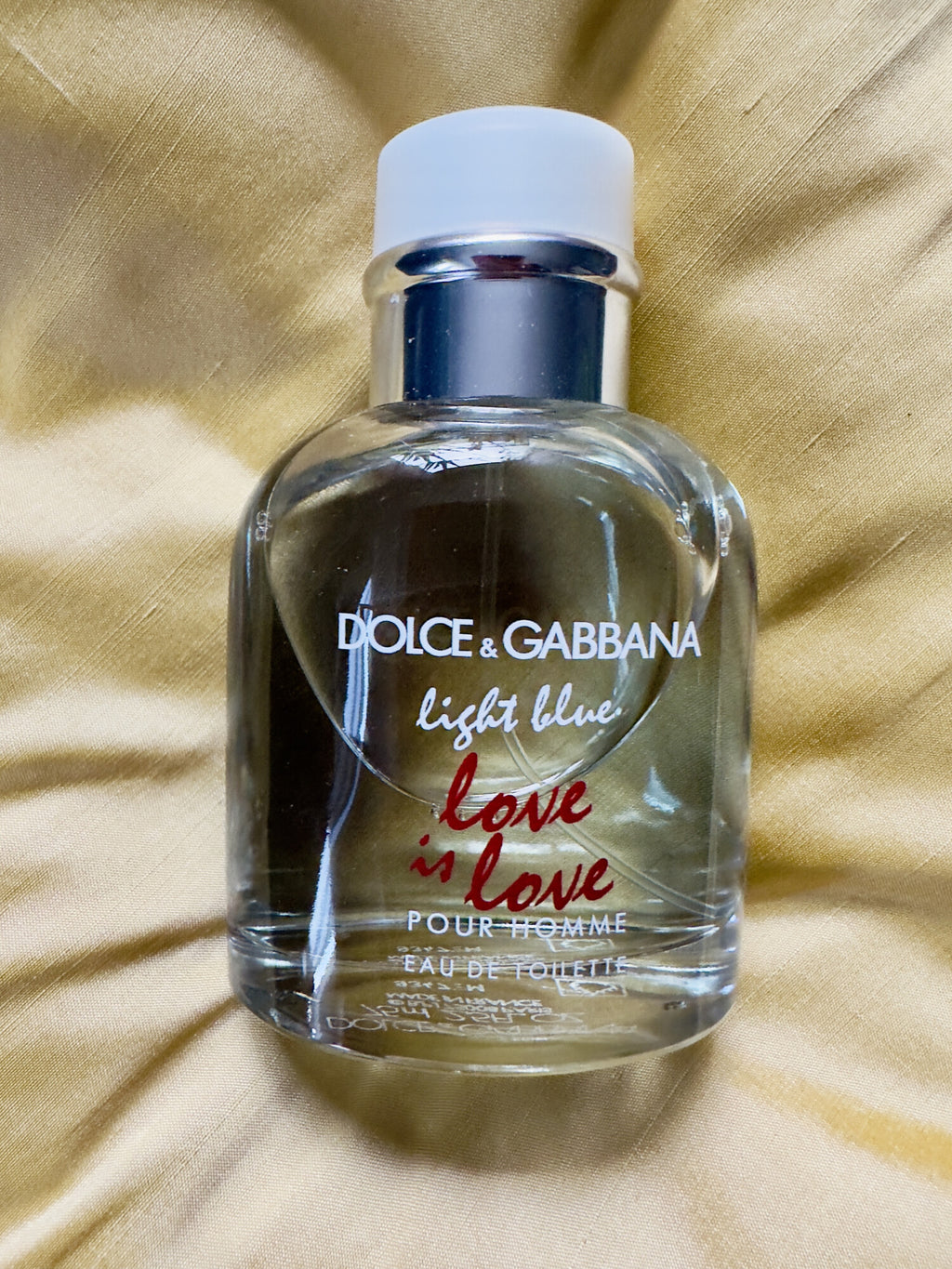 Light Blue Love Is Love Pour Homme