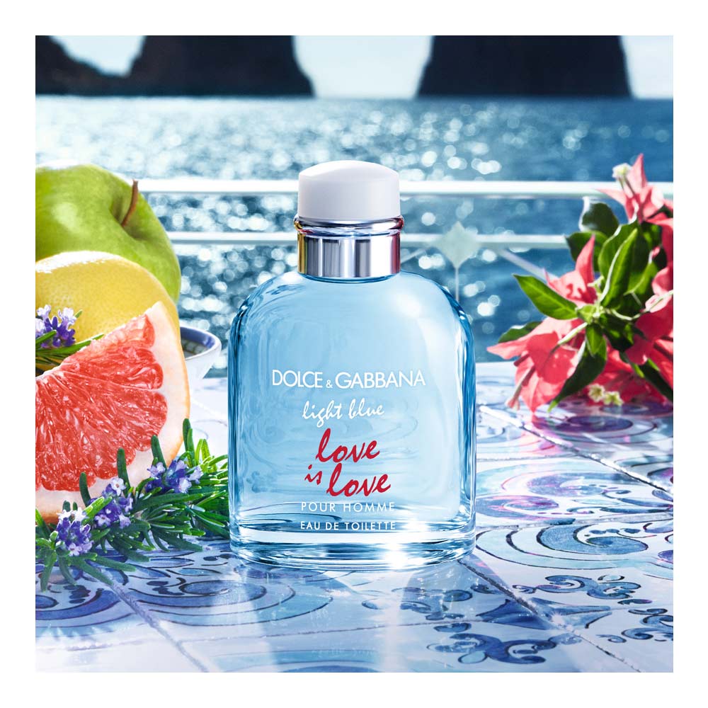 Light Blue Love Is Love Pour Homme